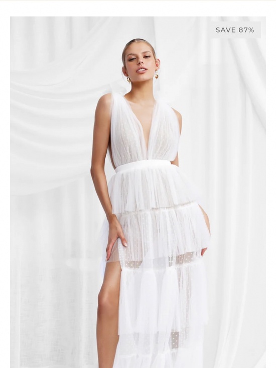 Studio Lexi Dresses & Skirts - Studio Lexi Zendaya Dress White
